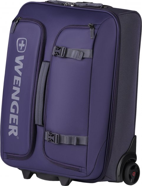 

Чемодан текстильный Wenger, XC Tryal 52L, малый, 2 колеса, синий (610174)