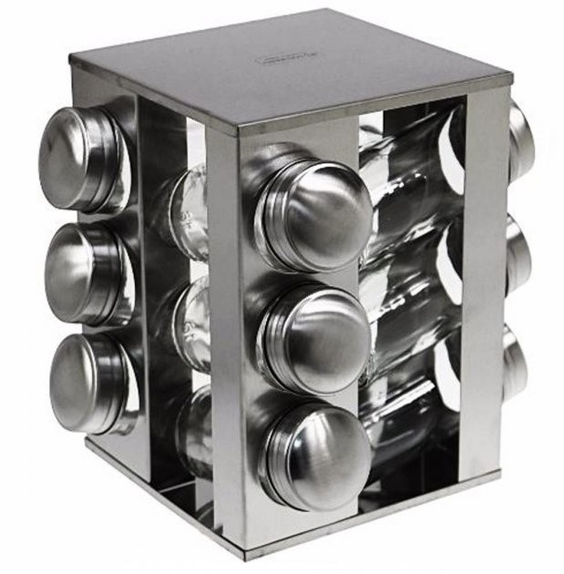 

Набор для специй Edenberg EB-4026 12 шт емкостей + вращающаяся подставка