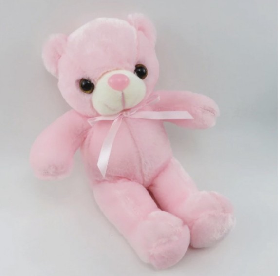 

Светящийся плюшевый мишка Led Teddy Bear 30 см., розовый