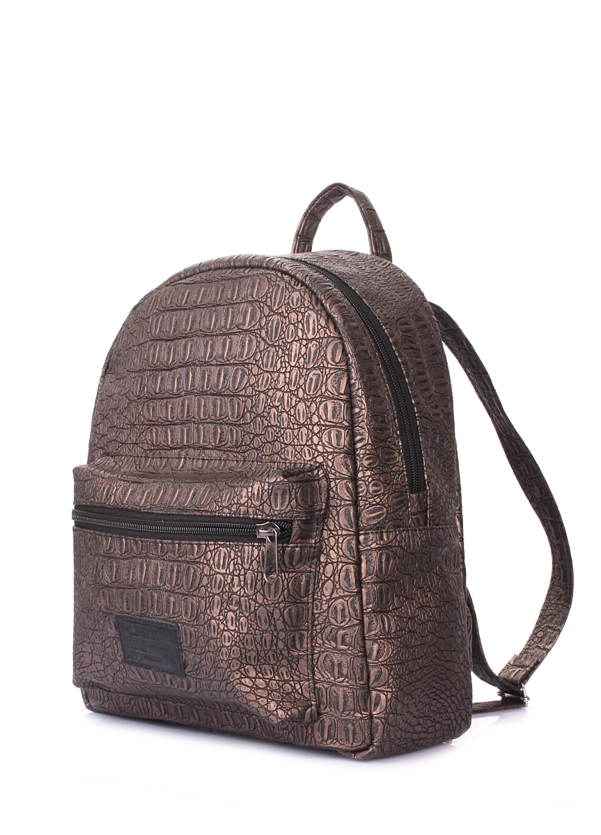 

Рюкзак женский Poolparty XS Bronze (P-1477)