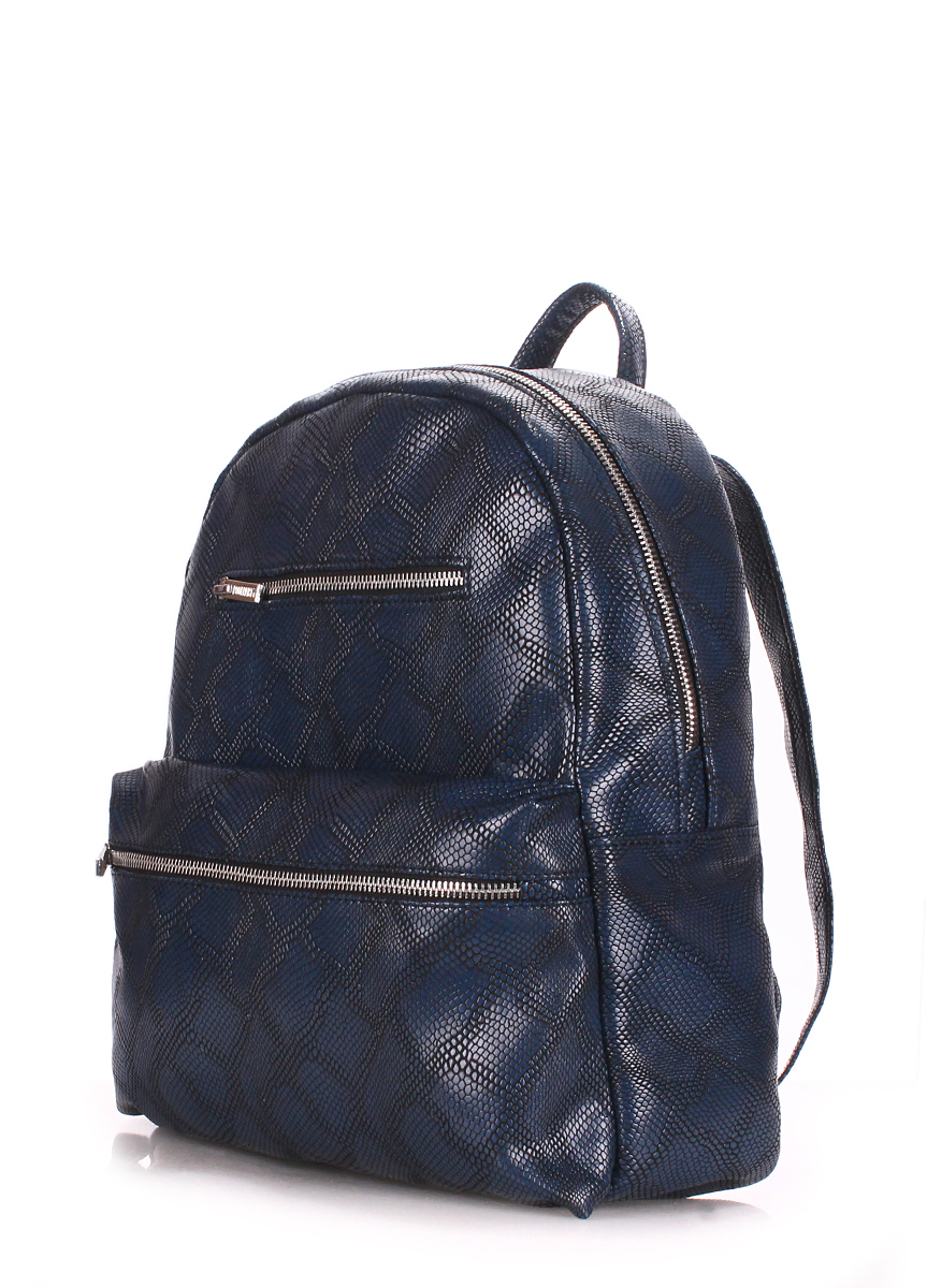 

Рюкзак женский Poolparty Mini Dark Blue (P-1471)