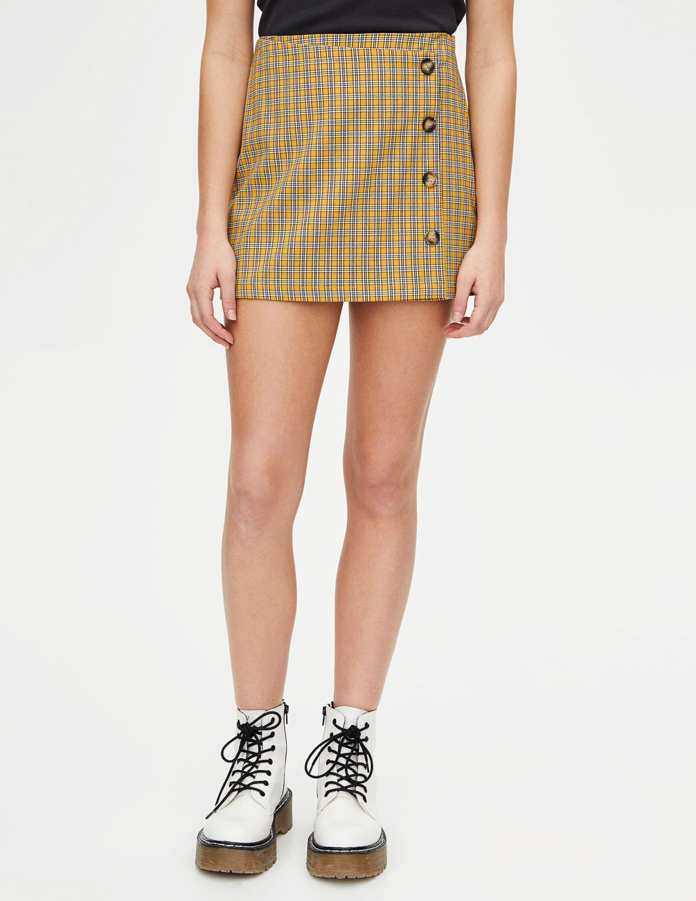 

Юбка PULL & BEAR Ж1065656 (5398/350/311) цвет желтый M