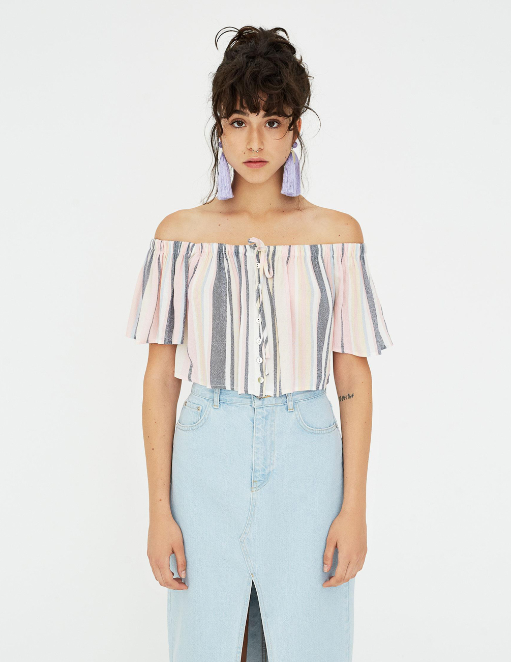 

Топ PULL & BEAR Ж1066426 (9471/371/620) цвет розовый, Топ PULL & BEAR Ж1066426 (9471/371/620) цвет розовый S