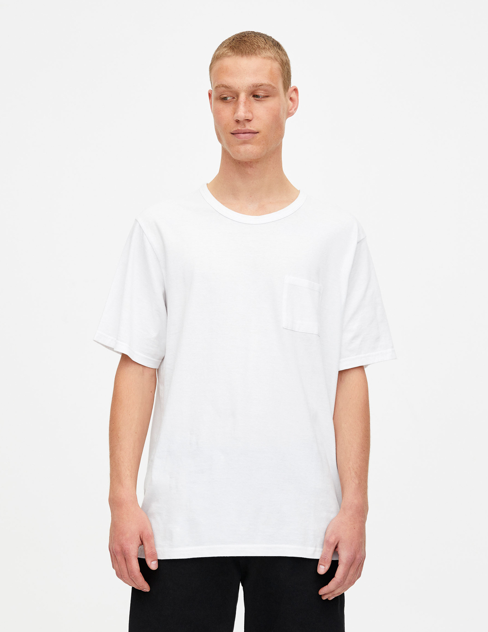 

Футболка PULL & BEAR М0111747 (5244/560/250) цвет белый S