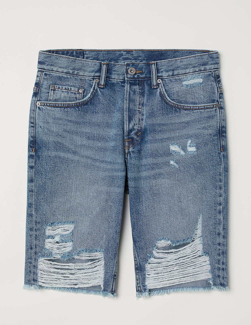 

Шорты H&M М0112098 цвет голубой 33