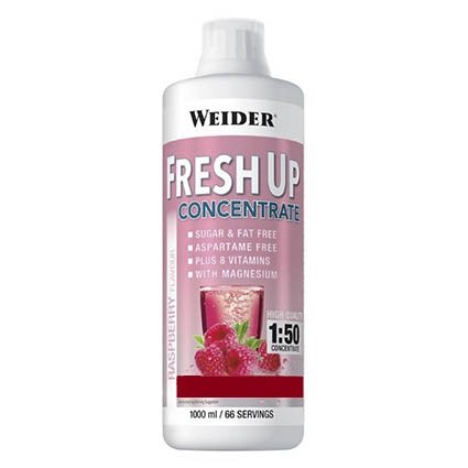 

Энергетики Weider Fresh Up Concentrate 1000 мл Малина