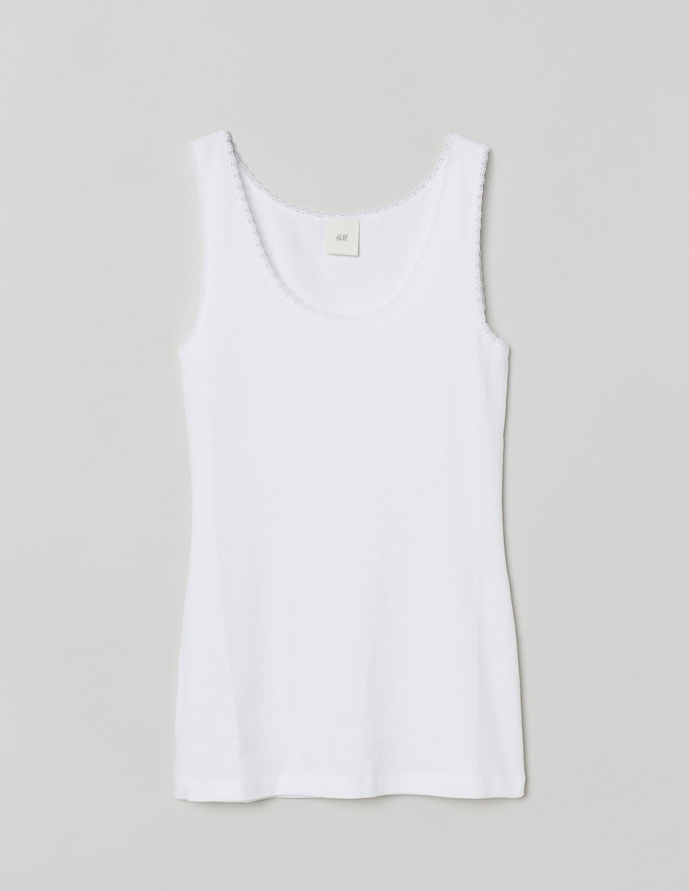 

Майка H&M Ж1069897 цвет белый XS