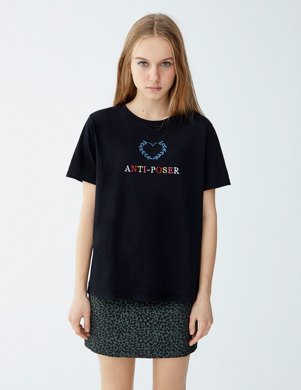 

Футболка PULL & BEAR Ж1070324 (9245/377/800) цвет черный, Футболка PULL & BEAR Ж1070324 (9245/377/800) цвет черный S