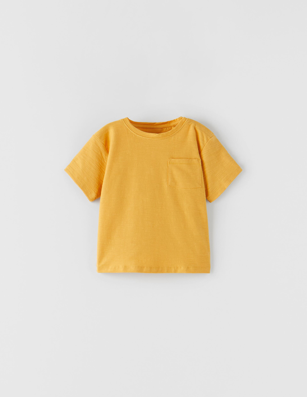

Футболка Zara ДМ003899 (1880/567/703) цвет желтый 104