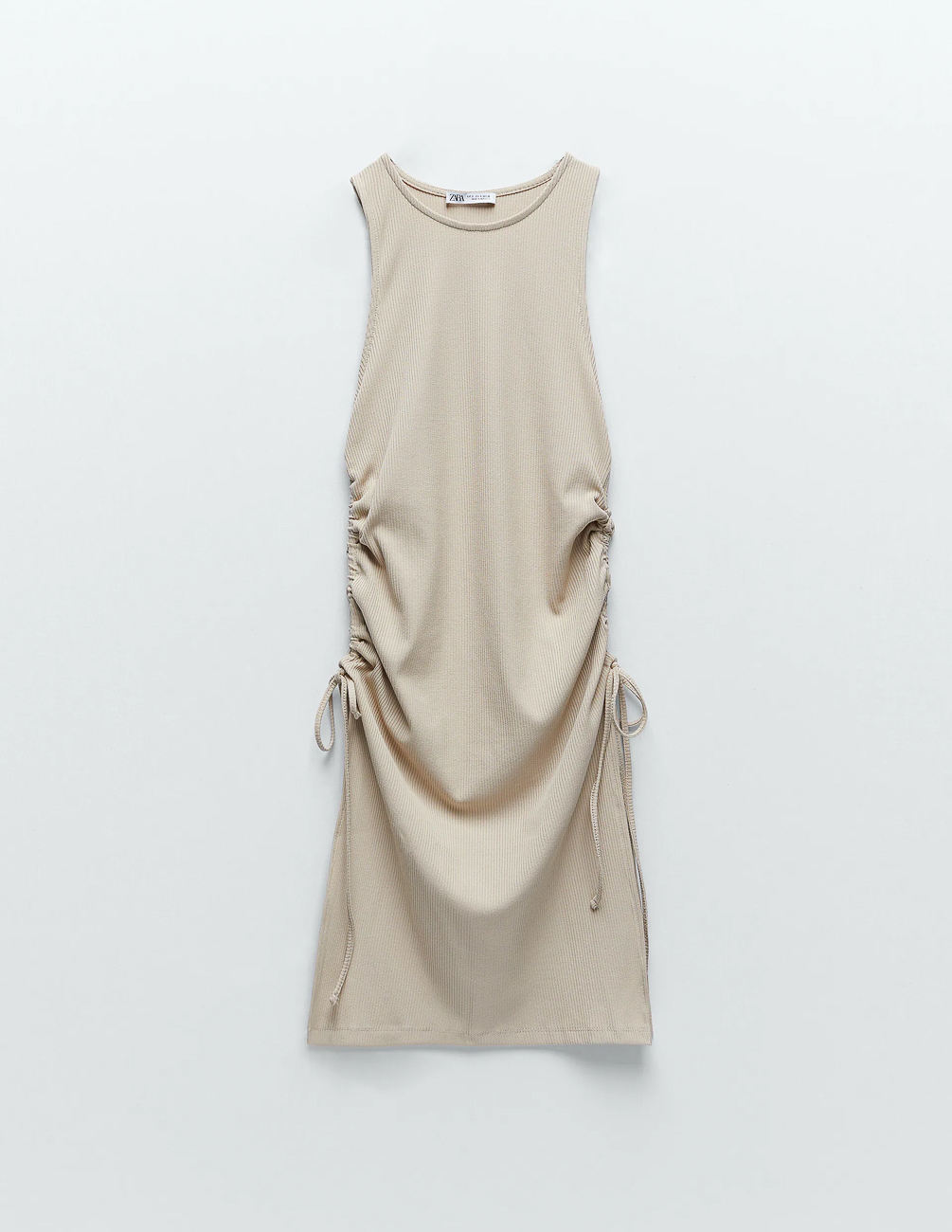 

Туника Zara Ж1068948 (1131/426/707) цвет бежевый L
