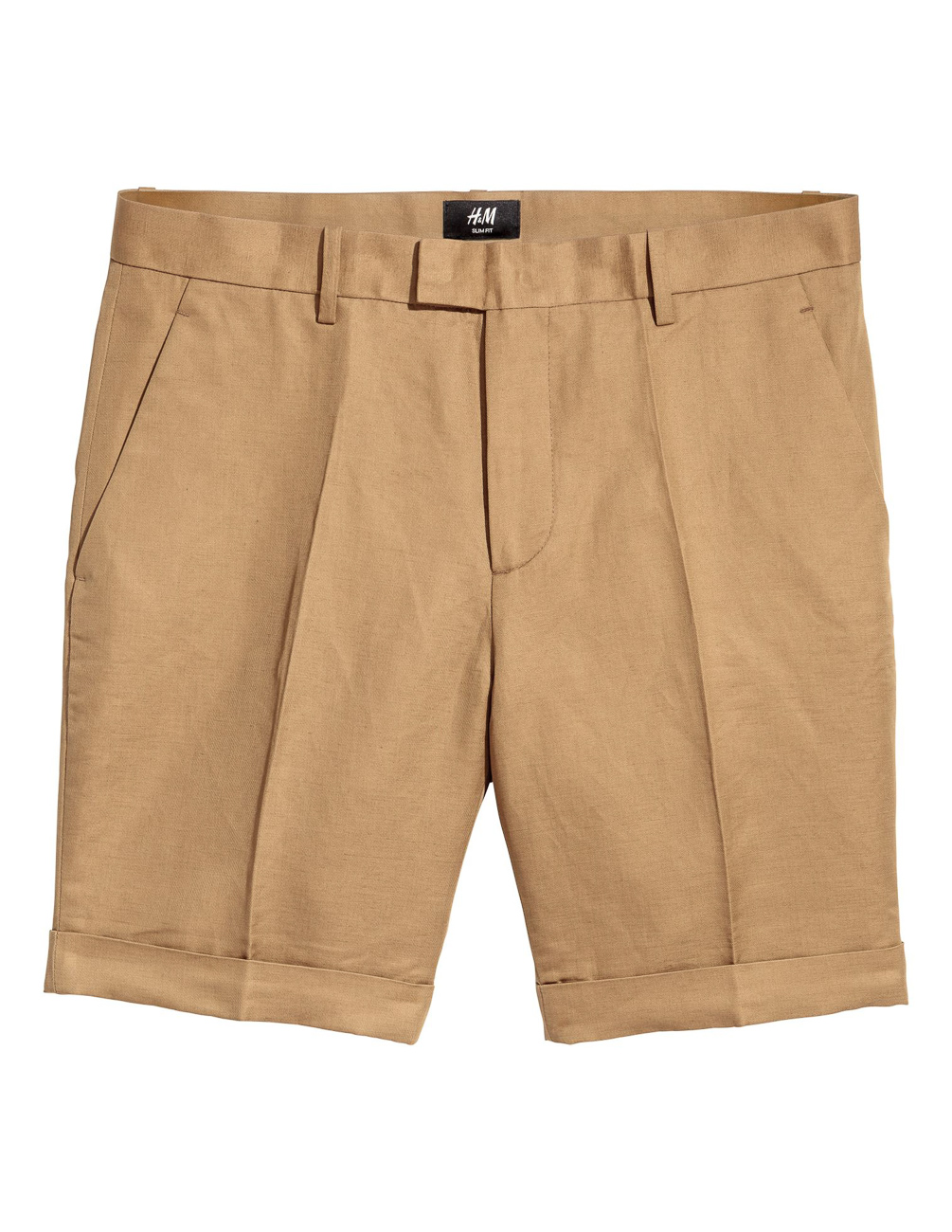 

Шорты H&M М0112554 цвет коричневый 34