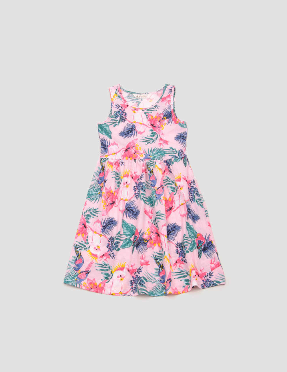 

Платье H&M ДД005559 (07396590) цвет розовый 134/140