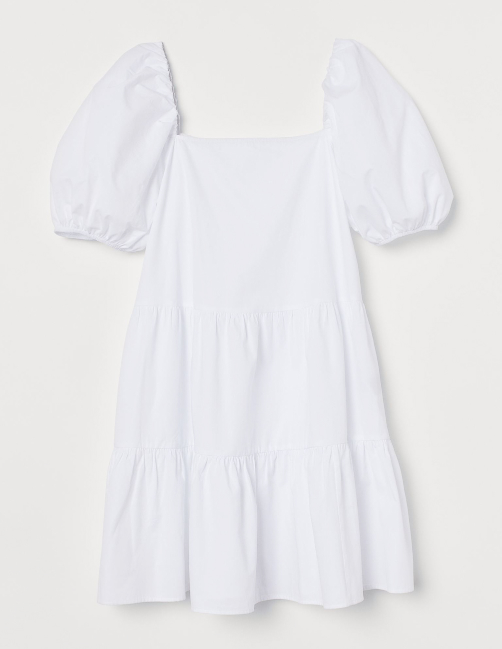 

Платье H&M Ж1065510 цвет белый XXL