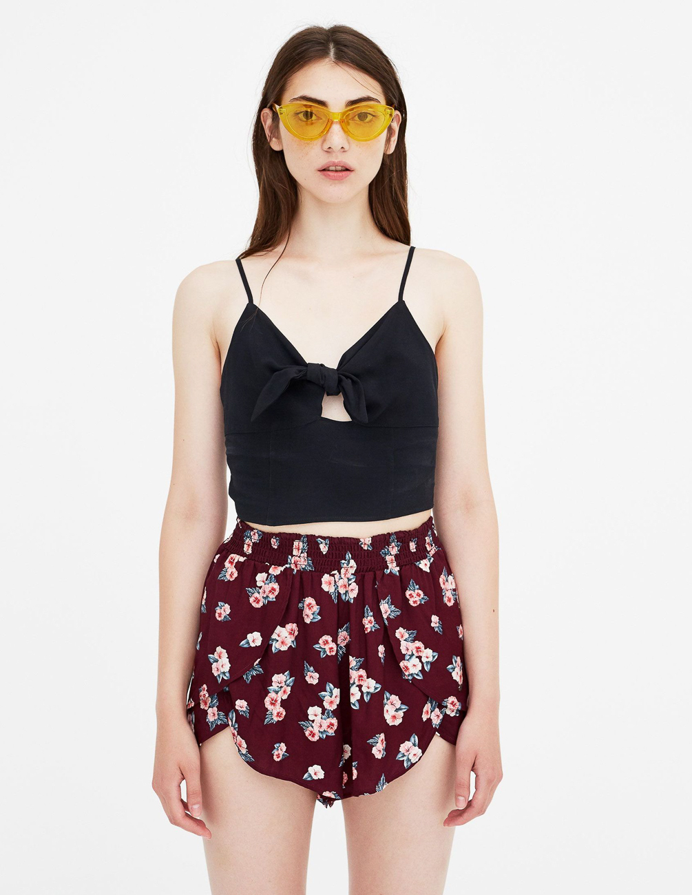 

Топ PULL & BEAR Ж1065683 (9471/339/800) цвет черный M