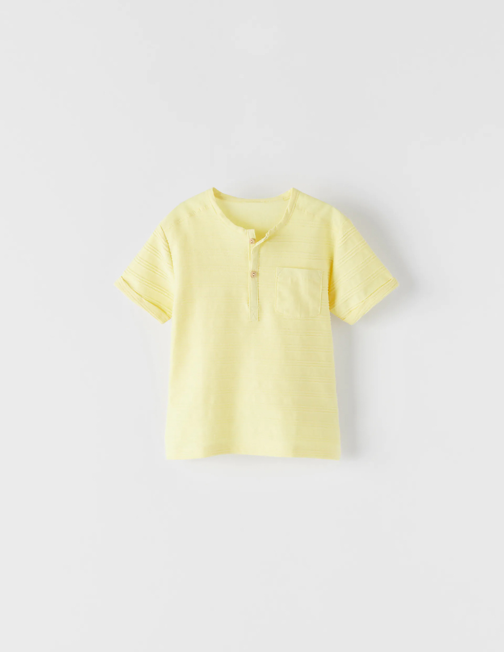 

Футболка Zara ДМ003891 (4772/500/300) цвет желтый 68