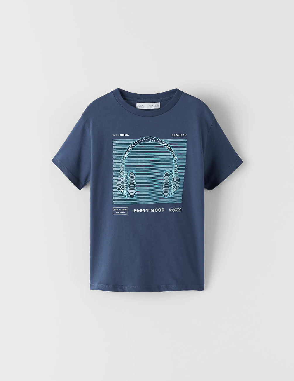 

Футболка Zara ДМ003912 (6224/794/420) цвет синий 122