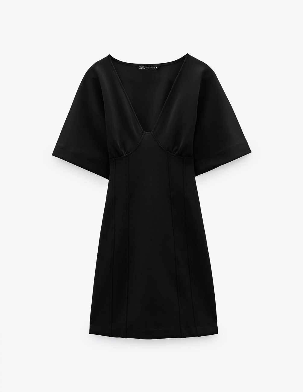

Платье Zara Ж1069163 (7901/309/800) цвет черный XS