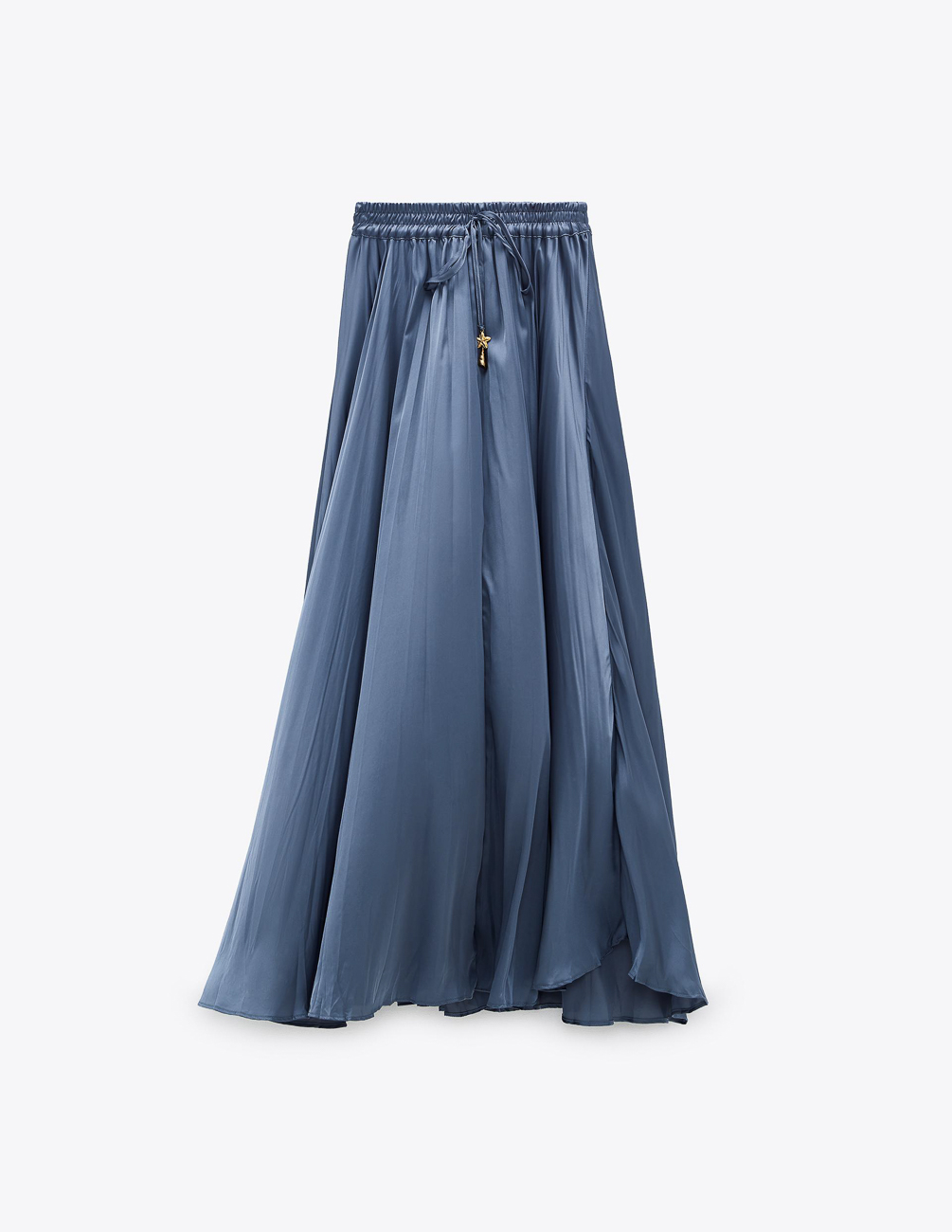 

Юбка Zara Ж1069224 (4886/259/819) цвет синий XS