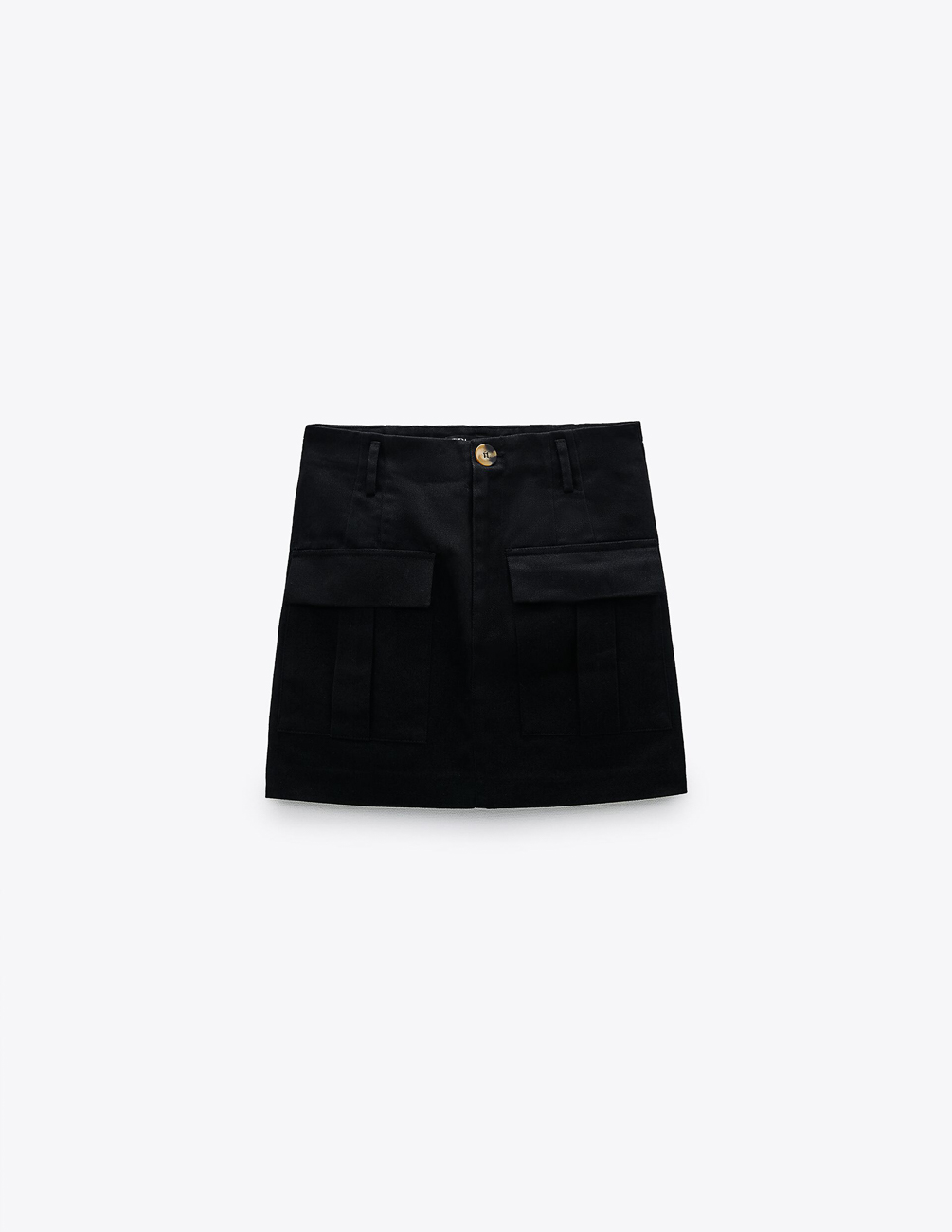 

Юбка Zara Ж1071166 (3067/270/800) цвет черный S