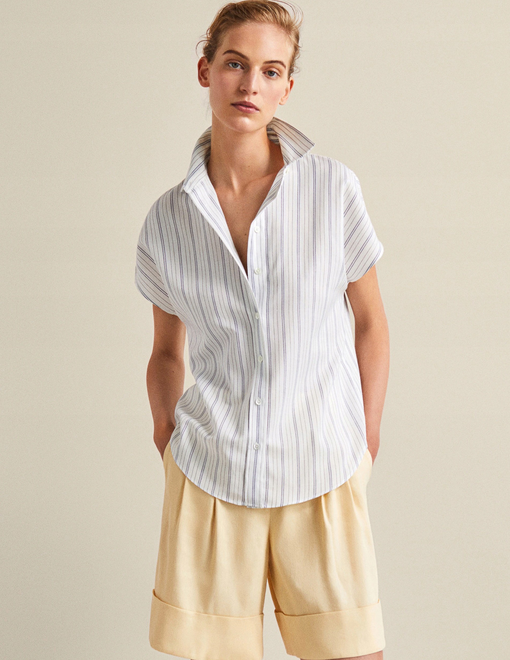 

Рубашка Massimo Dutti Ж1070184 цвет белый, Рубашка Massimo Dutti Ж1070184 цвет белый XL