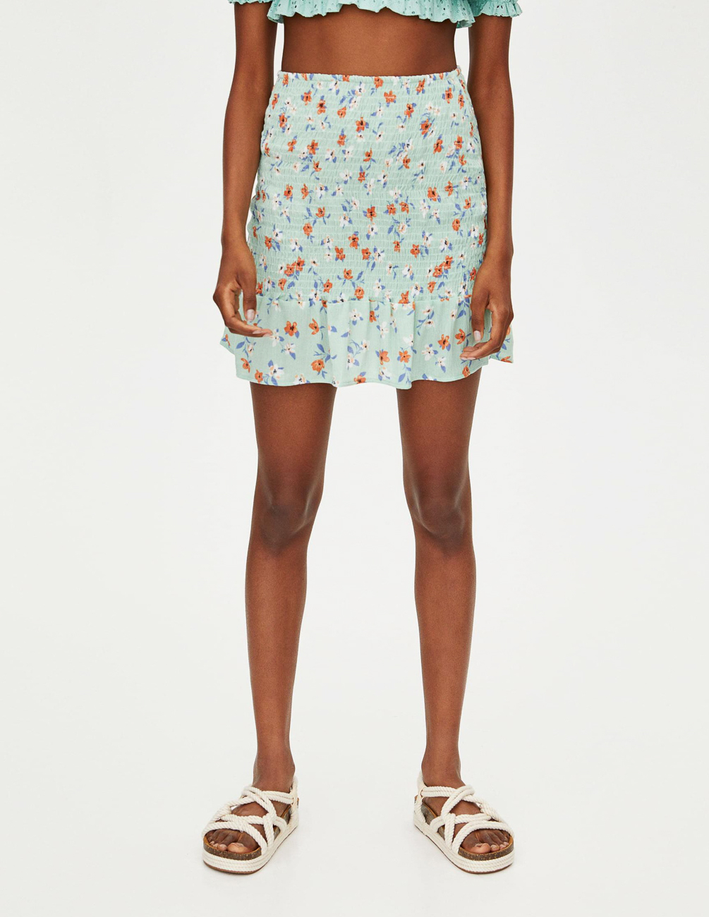 

Юбка PULL & BEAR Ж1070273 (9395/314/500) цвет зеленый, Юбка PULL & BEAR Ж1070273 (9395/314/500) цвет зеленый S