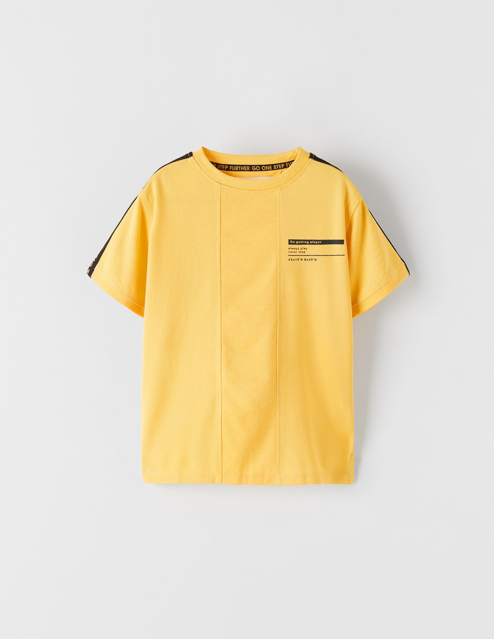 

Футболка Zara ДМ003866 (4873/761/300) цвет желтый 128