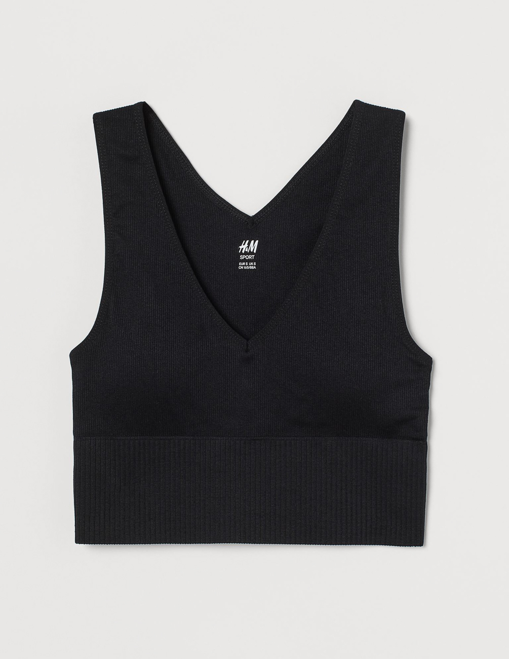 

Топ H&M Ж1069832 цвет черный L