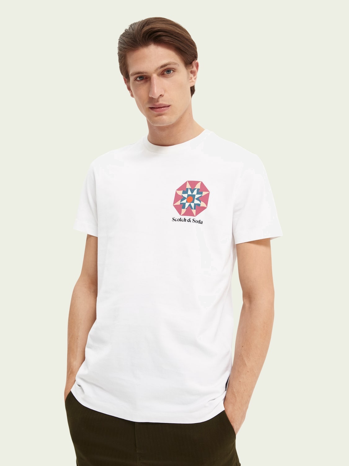 

Футболка Scotch&Soda 163975-0102, Футболка Scotch&Soda 163975-0102 S