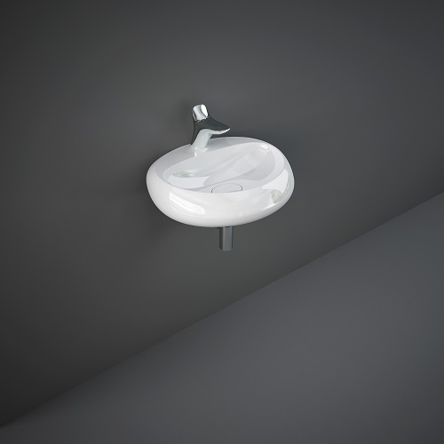 

CLOWB5501AWHA CLOUD Раковина подвесная, белый глянец, 55см