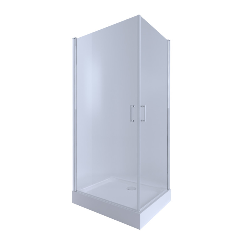 

Набор Q-tap душевая кабина Gemini CRM1018RC6 Clear + поддон Unirect 301815