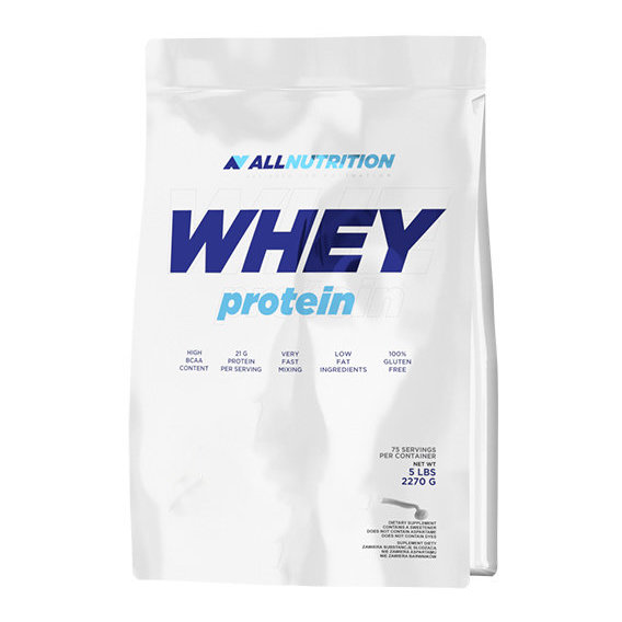 

Сывороточный протеин концентрат All Nutrition Whey Protein 2270 грамм Шоколад Карамель Арахис