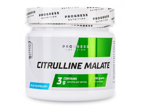 

Аминокислоты Progress Nutrition Цитрулин Citrulline Malate 250 грамм Вкус Ежевика