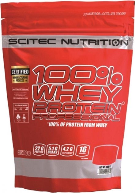 

Сывороточный протеин концентрат Scitec Nutrition 100% Whey Protein Professional 500 грамм Шоколад - Кокос