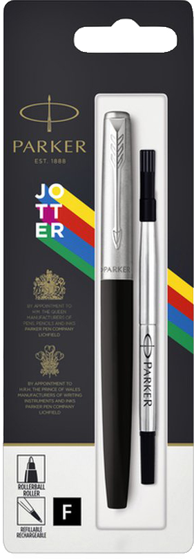 

Ручка роллер Parker Jotter 17 Standart Black CT RB блистер (15 626)