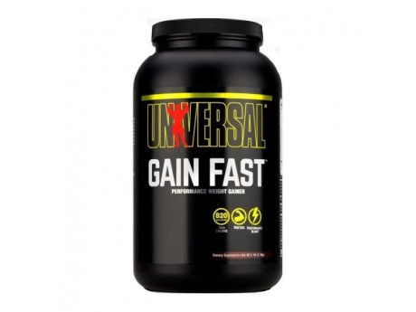 

Гейнер Universal Nutrition GAIN FAST 3100 2.3 кг Вкус Банан