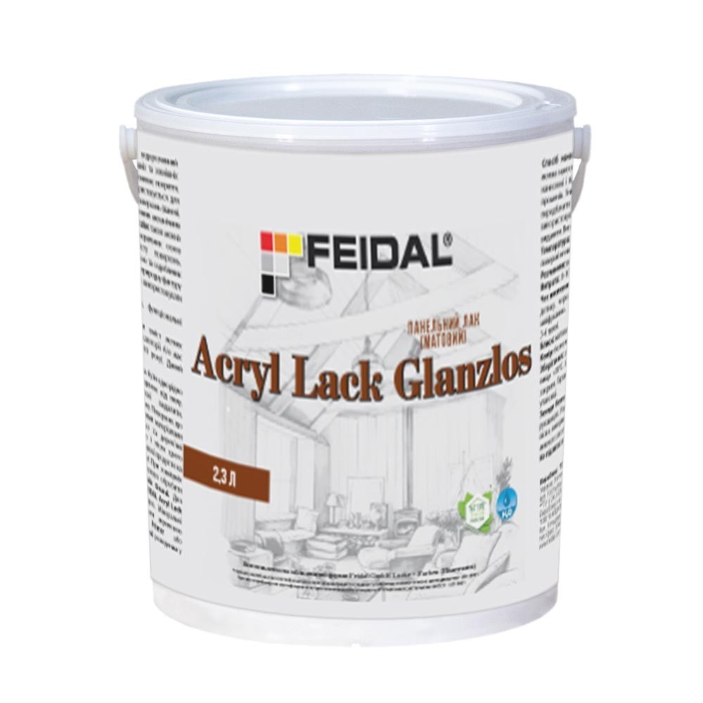 

Панельный лак 2,3л FEIDAL Acryl Lack Glanzlos (матовый)