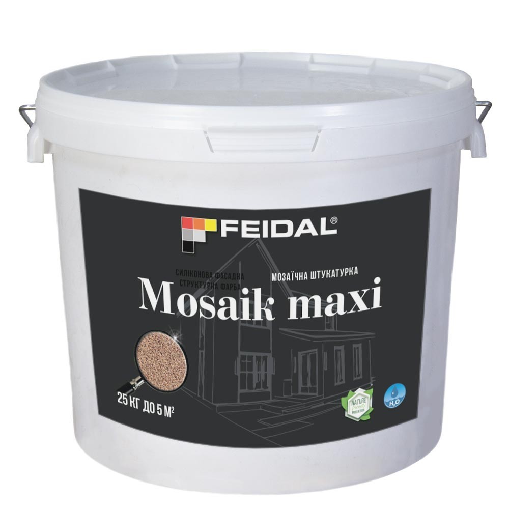 

Мозаичная штукатурка 25 кг FEIDAL Mosaik maxi C31