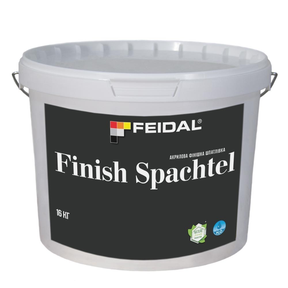 

Акриловая финишная шпаклевка 16кг FEIDAL Finish Spachtel