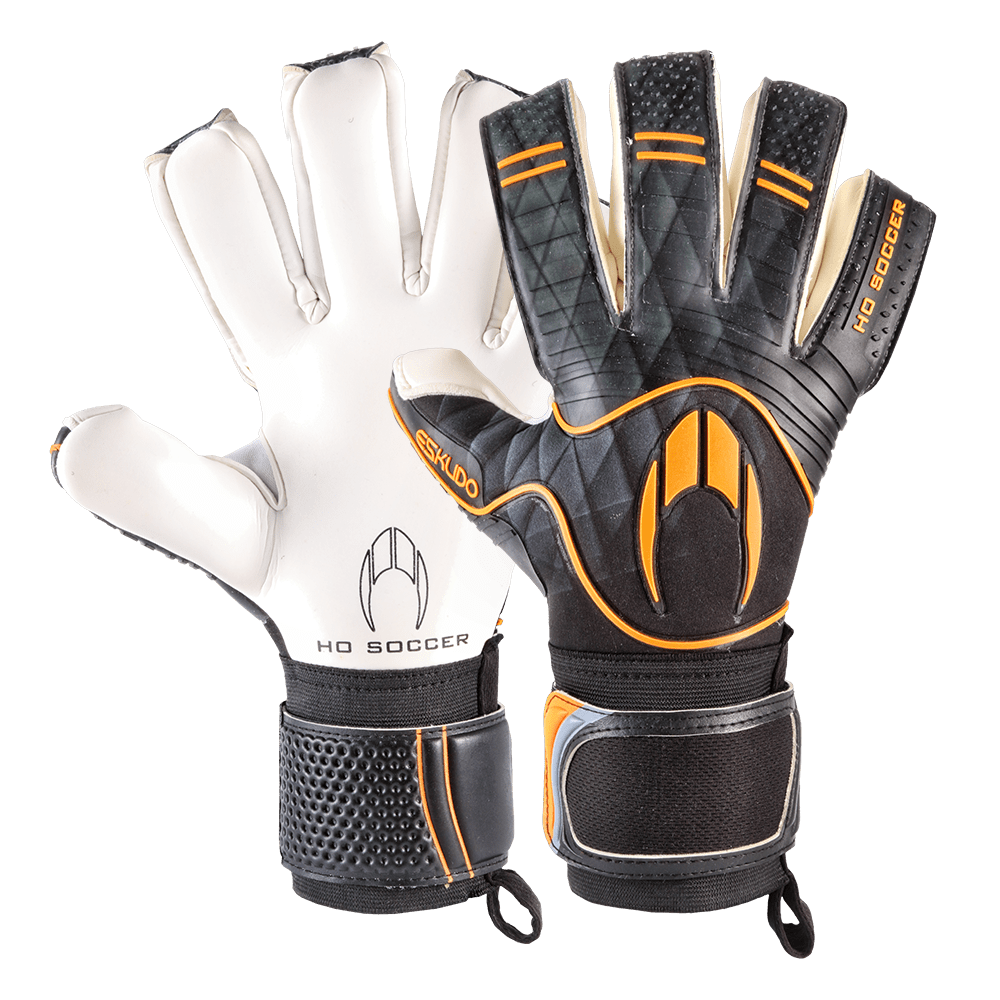 

Вратарские перчатки Ho Soccer ESKUDO NEGATIVE ORANGE 8.5