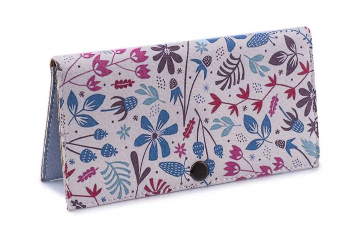

Женский кошелек SKINS Blue Flowers