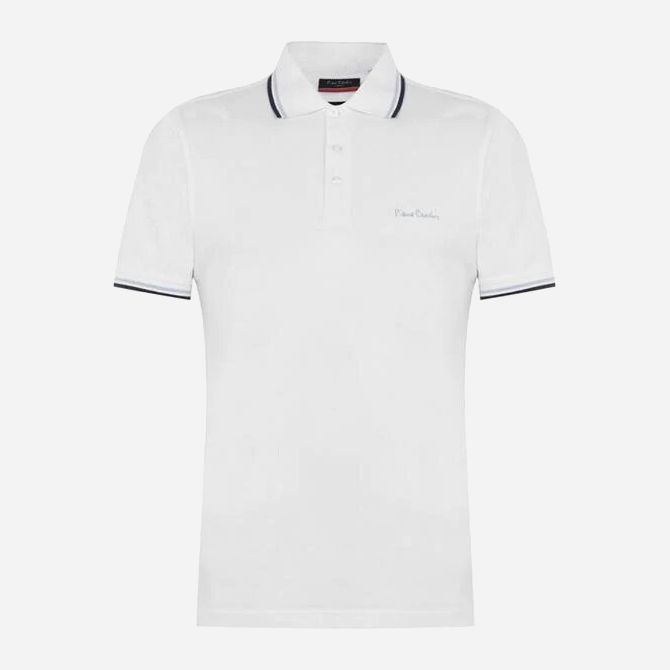 

Поло Pierre Cardin 540160-01  White, Поло Pierre Cardin 540160-01 4XL White