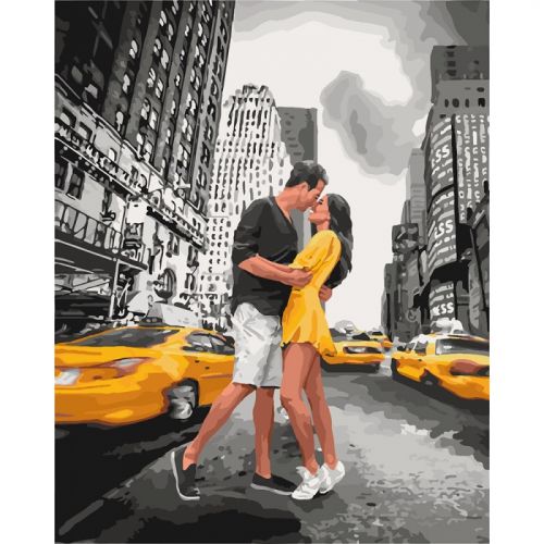 

Картина по номерам Идейка Пьянящий поцелуй КНО4664