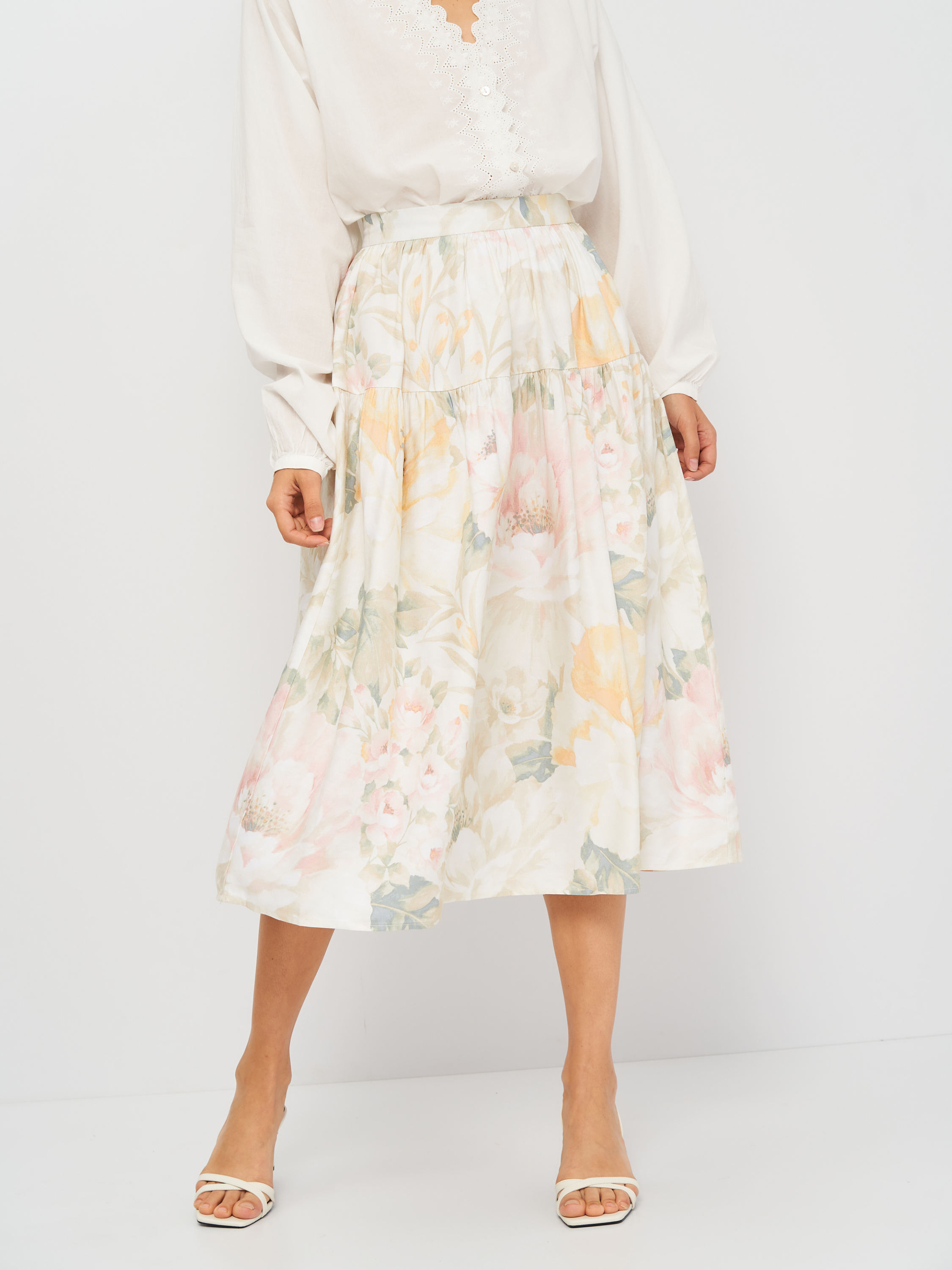 

Юбка H&M 1703-8670231 34 Белая