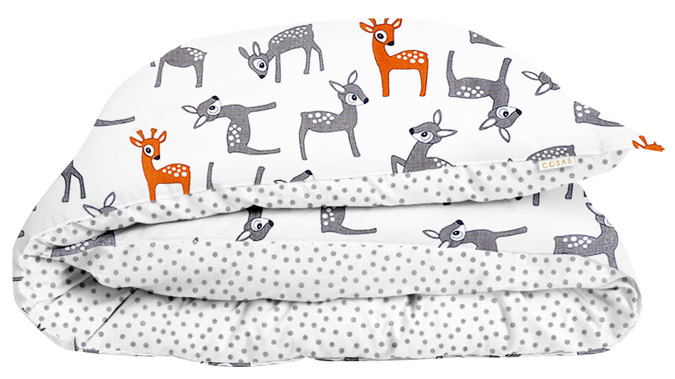 

Пододеяльник Cosas Bambi Grey Blots 110х140 см
