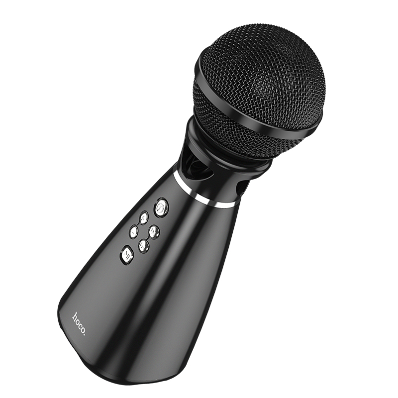 

Беспроводной Караоке Микрофон HOCO Hi-song K song microphone BK6 |BT5.0| black