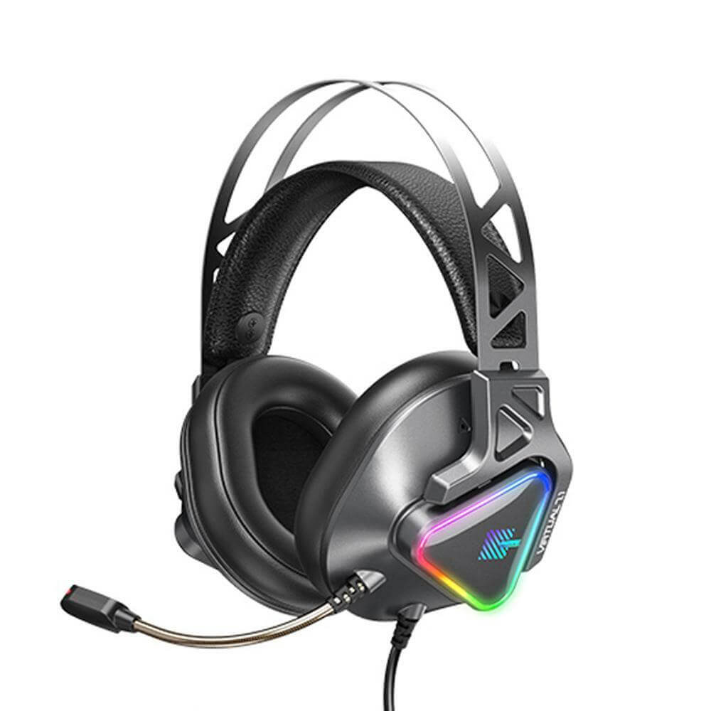 

Игровые наушники накладные REMAX LED Wargod Series Gaming Headphone RM-810 |USB 7.1| black