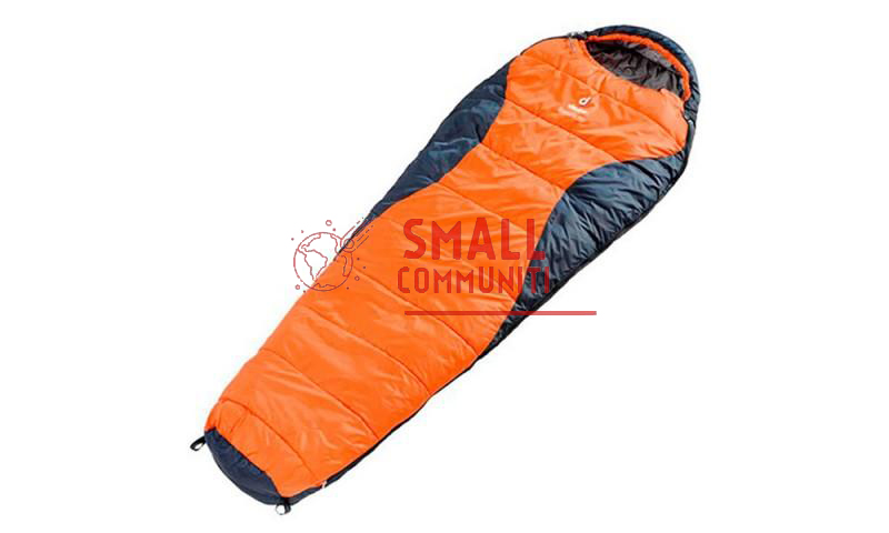 

Спальний мішок Deuter Dream Lite 400, sun orange-midnight, лівий