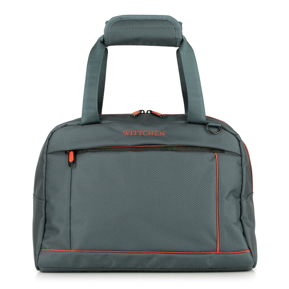 

Дорожная сумка Wittchen 56-3S-468-01 серо - оранжевый