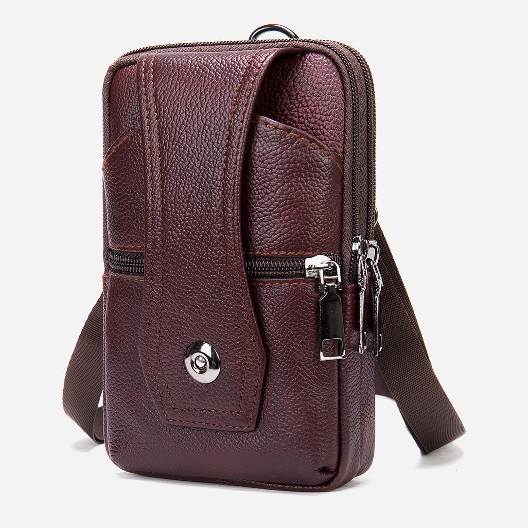

Мужская сумка кожаная Vintage leather-20350 Коричневая