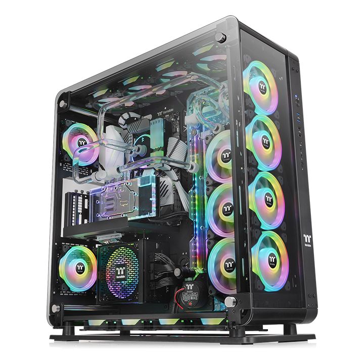 

Корпус Thermaltake Core P8 Tempered Glass Edition Black (CA-1Q2-00M1WN-00) без БП